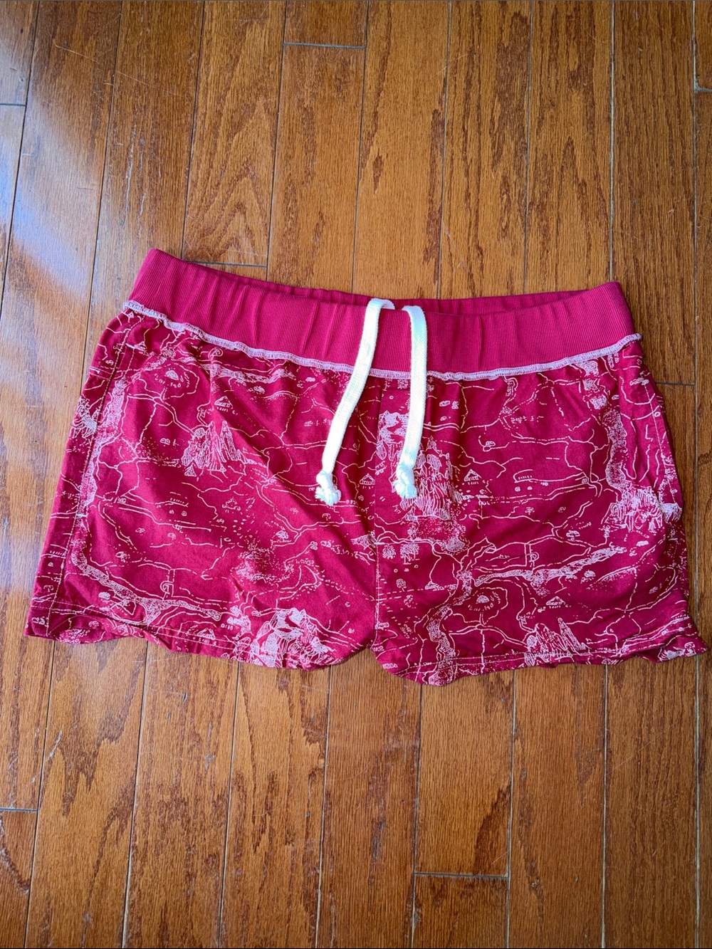 Daily Practice by Anthropologie Magenta Red Athletic Shorts